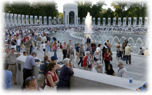 Ultra-Thin World War II Memorial