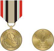 Ultra-Thin Iraq Campaign Medal Image